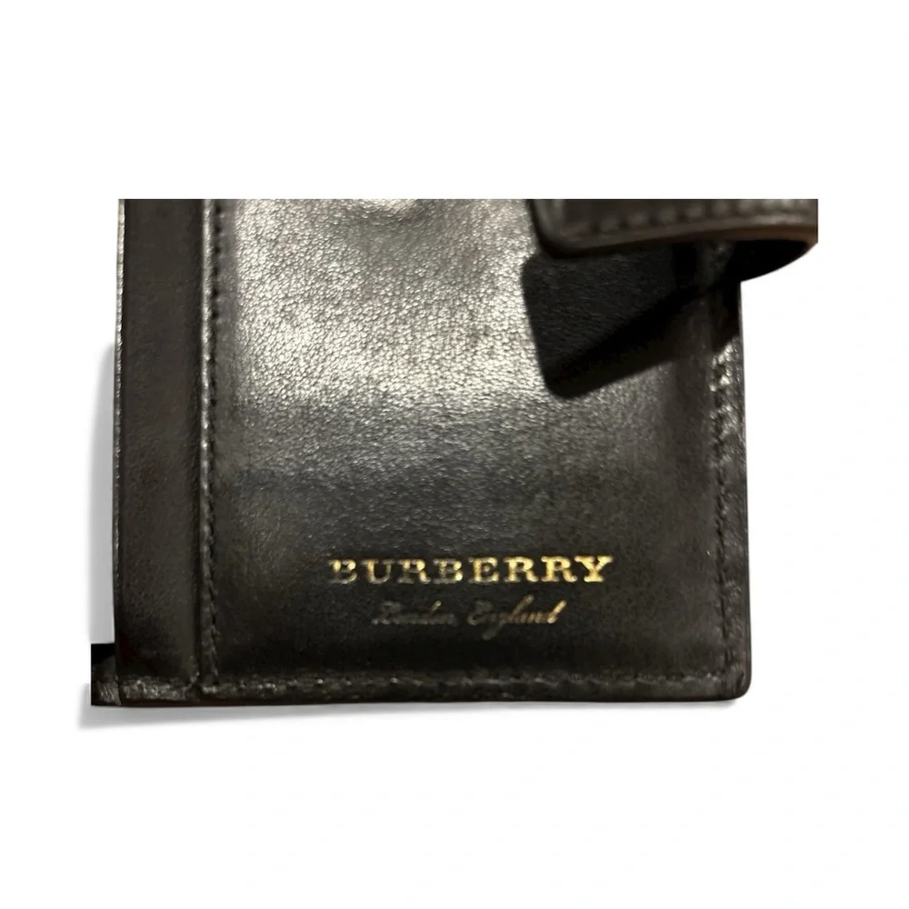 Burberry Nova Check Canvas & Leather Wallet - Picture 4 of 9